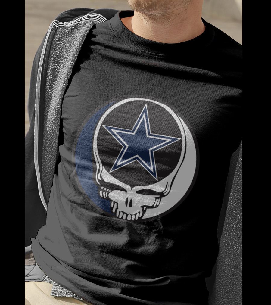 Grateful Dead Steal Your Face Dallas Cowboys Star T-Shirt