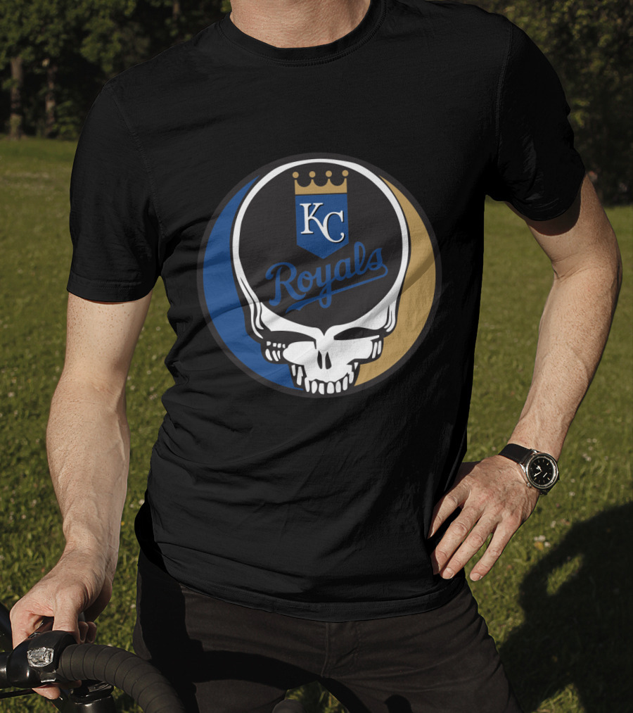 Kansas City Royals Grateful Dead Steal Your Face T-Shirt