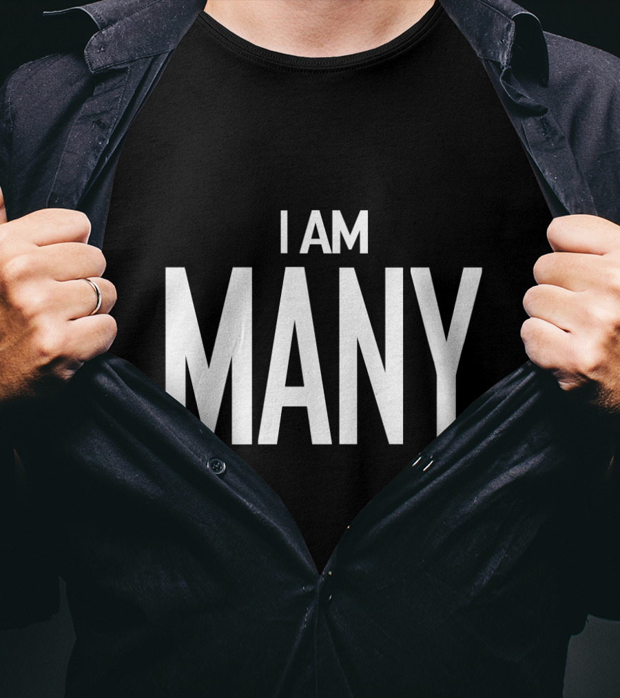 I Am Many For Feminism Movement Awareness T-Shirt