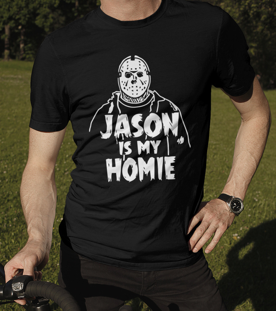 Jason Is My Homie Slasher Mask Hoodie T-Shirt