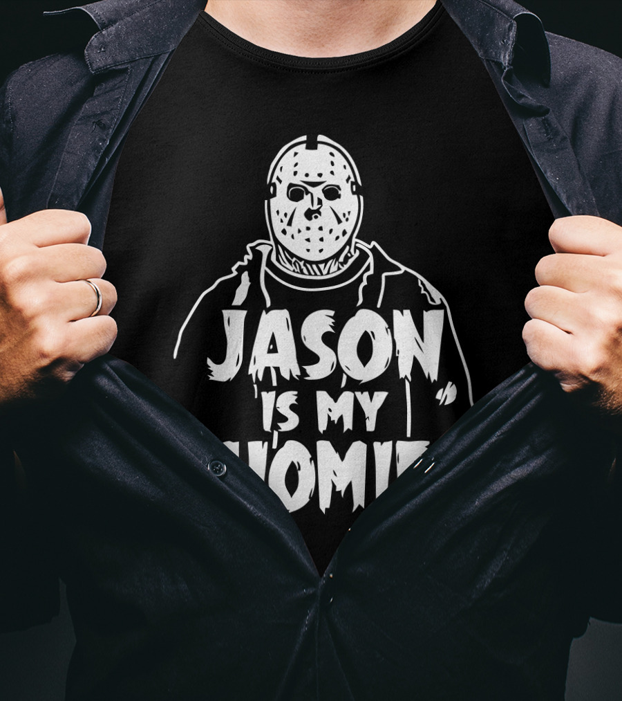 Jason Is My Homie Slasher Mask Hoodie T-Shirt