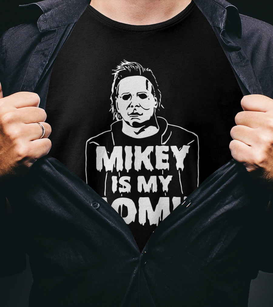 Mikey Is My Homie Halloween Horror Icon T-Shirt