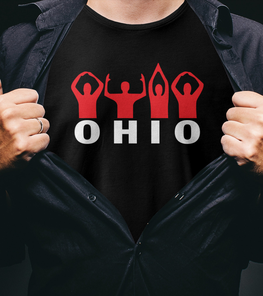 Ohio State Buckeyes O-H-I-O Home Pride Spirit T-Shirt
