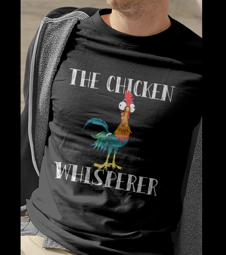 The Chicken Whisperer Hei Hei Rooster Moana Character T-Shirt