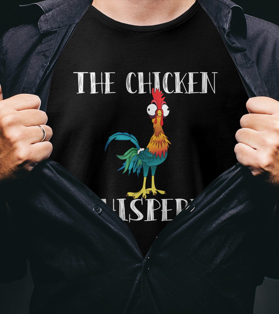 The Chicken Whisperer Hei Hei Rooster Moana Character T-Shirt