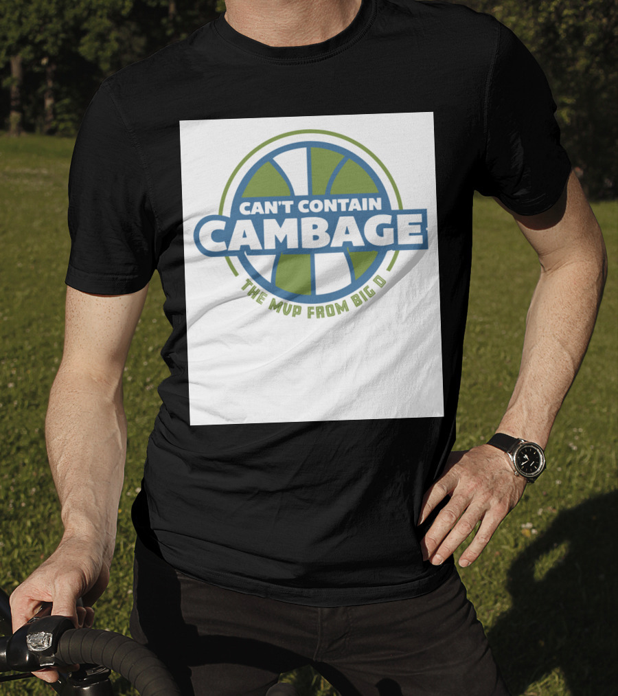 Can't Contain Cambage The Mvp From Big D T-Shirt