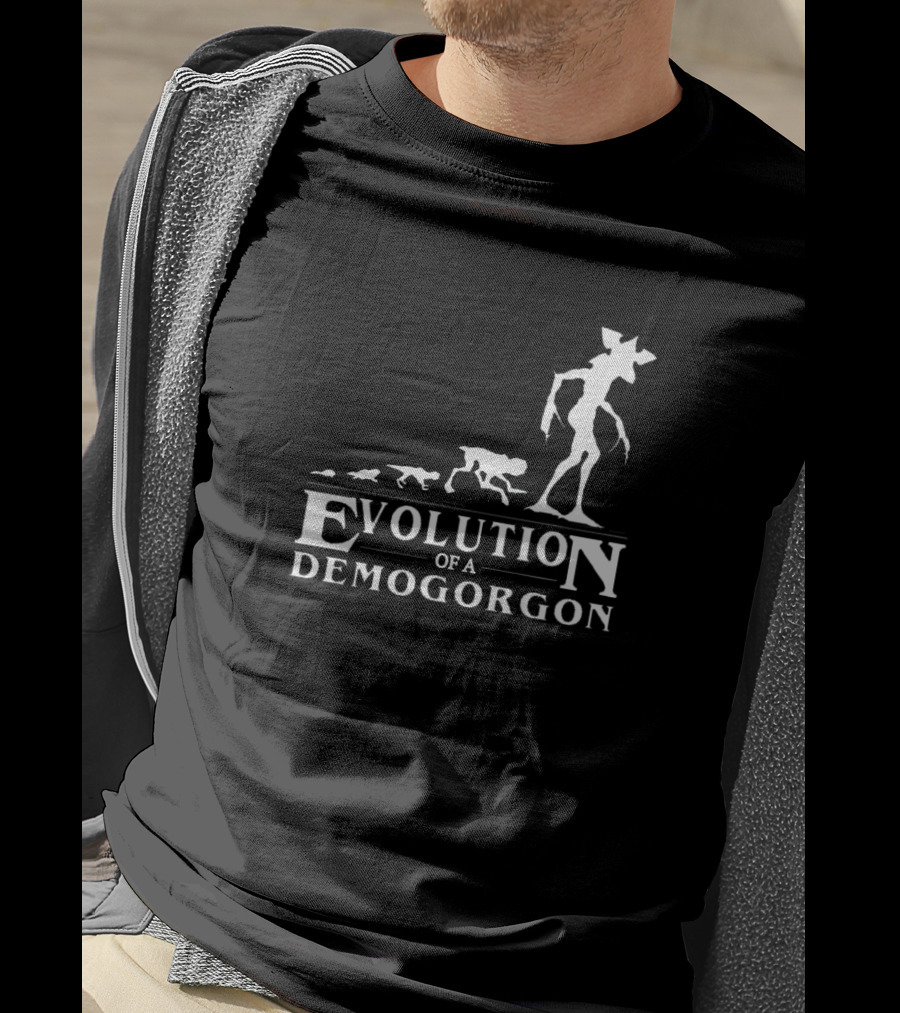 Stranger Things Demogorgon Evolution Progression T-Shirt