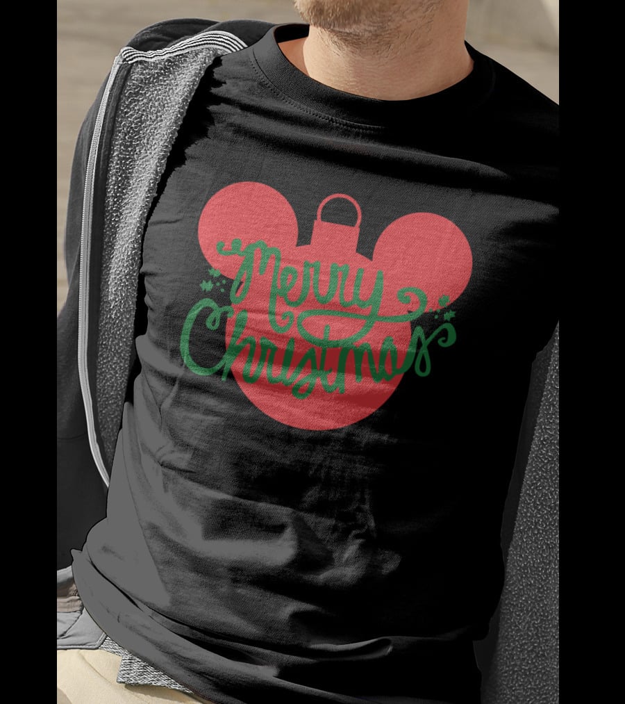 Merry Christmas Mickey Mouse T-Shirt