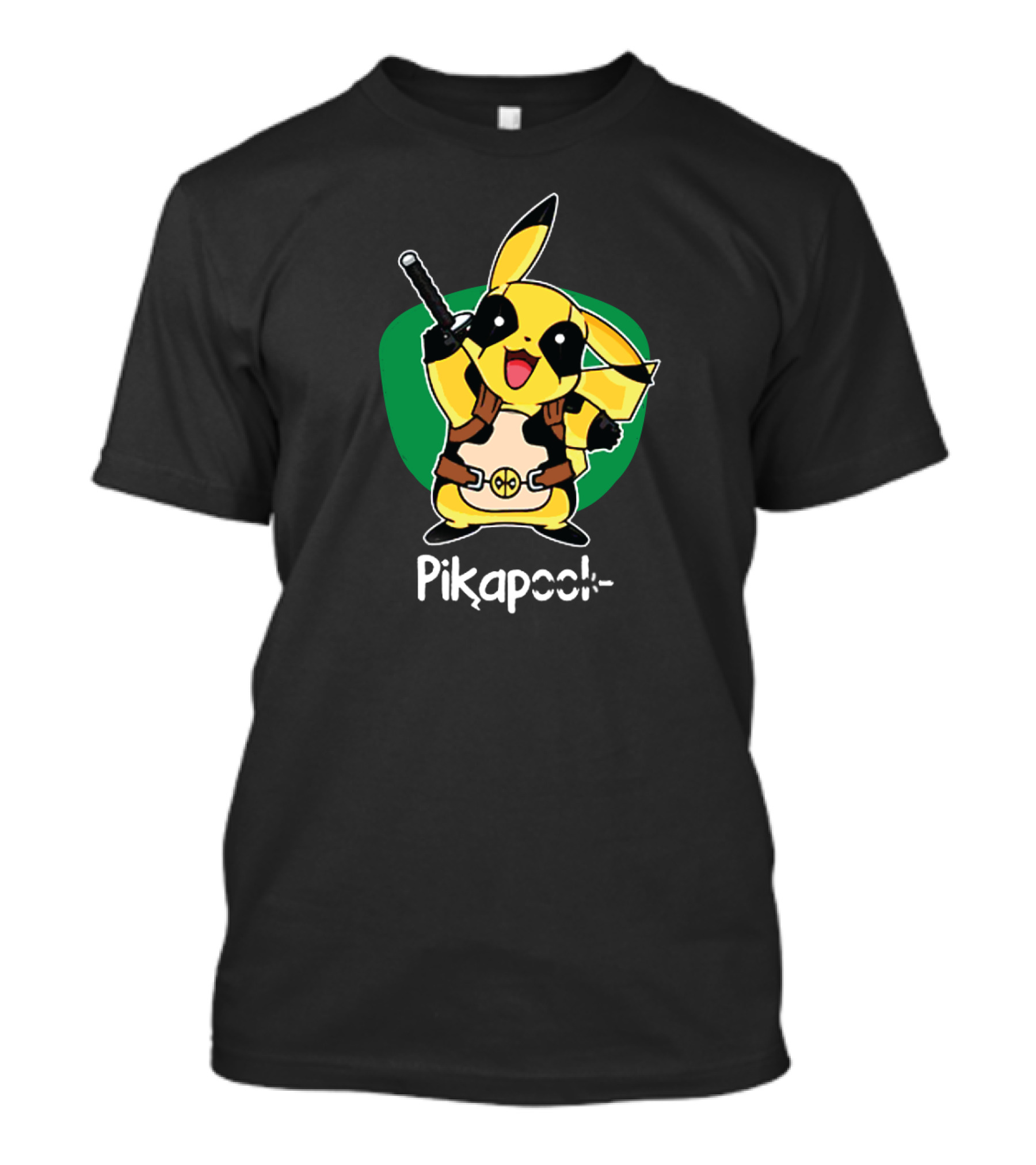 Pikapool Pikachu Deadpool Fusion T-Shirt