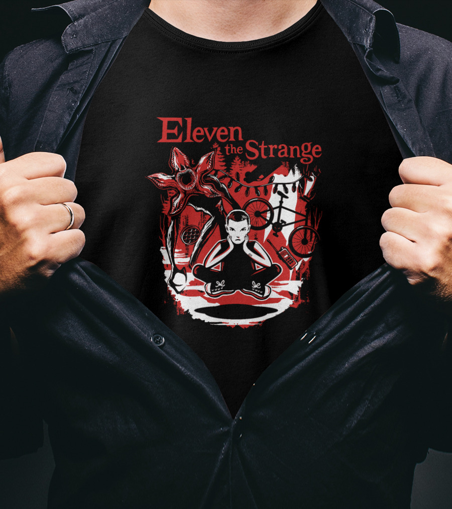 Eleven The Strange Demogorgon Monster Stranger Things T-Shirt