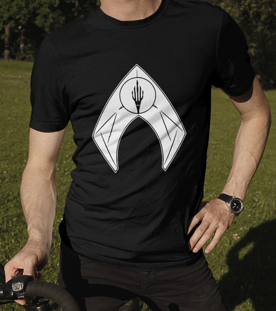 Aquaman Trident Symbol Superhero Icon T-Shirt