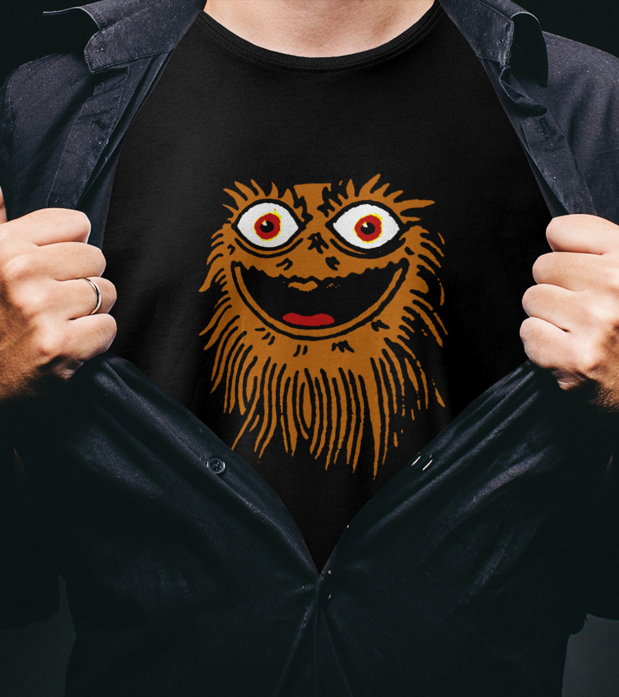 Gritty Mascot Face Philadelphia Sports Team Fan Favorite T-Shirt