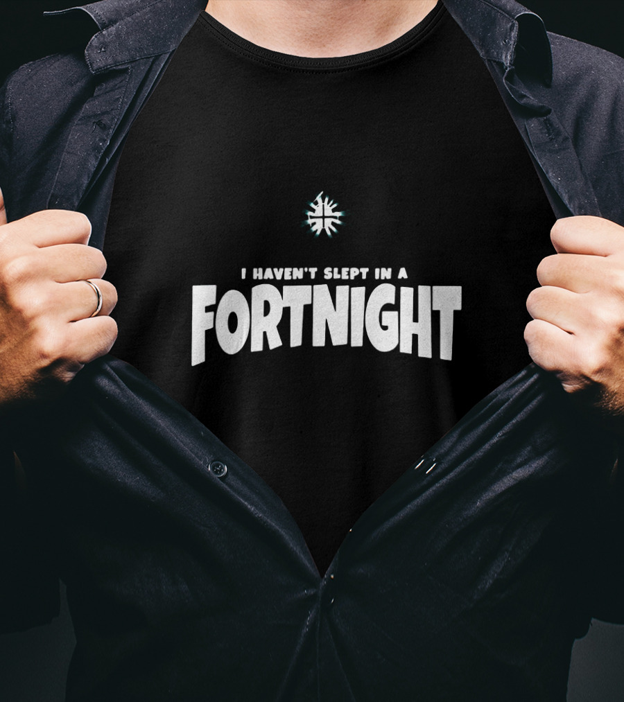 I Haven't Slept In A Fortnight Haunted House Theme T-Shirt