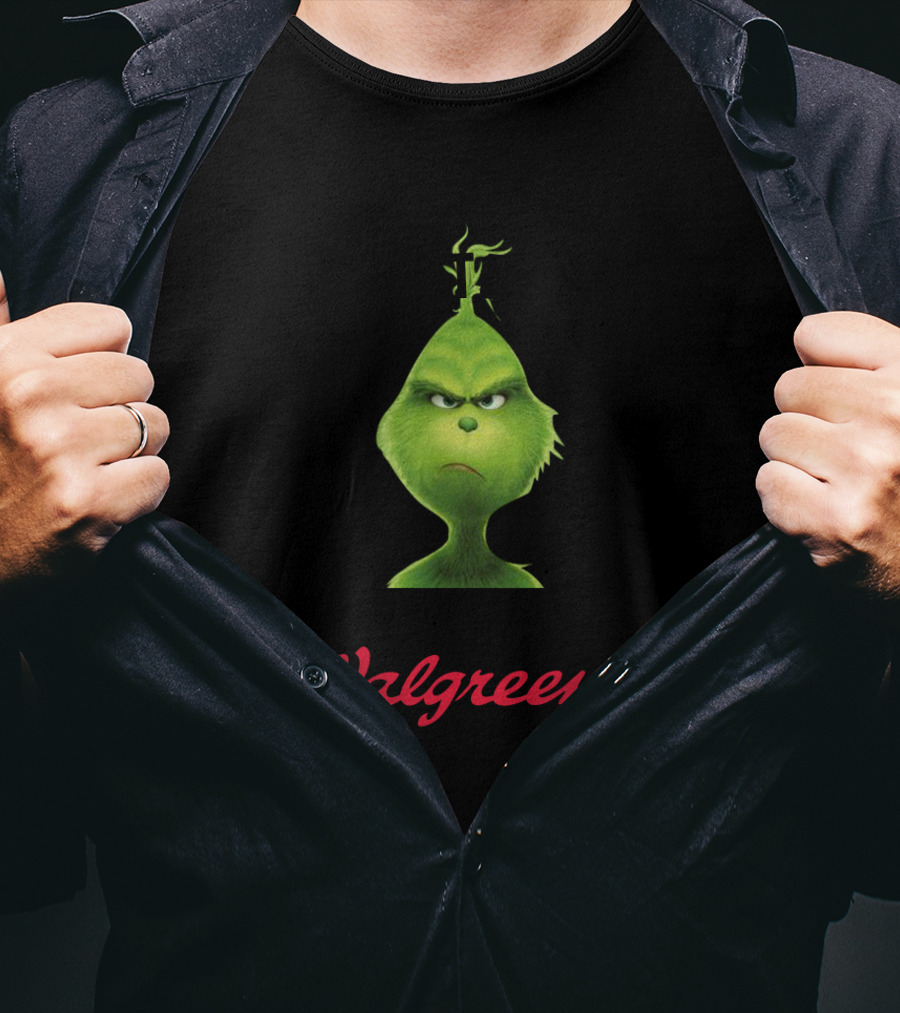 I Used To Smile And Then I Worked At Walgreens Grinch T-Shirt