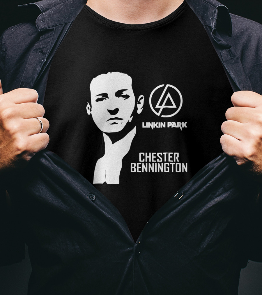 Linkin Park Chester Bennington Iconic Portrait T-Shirt