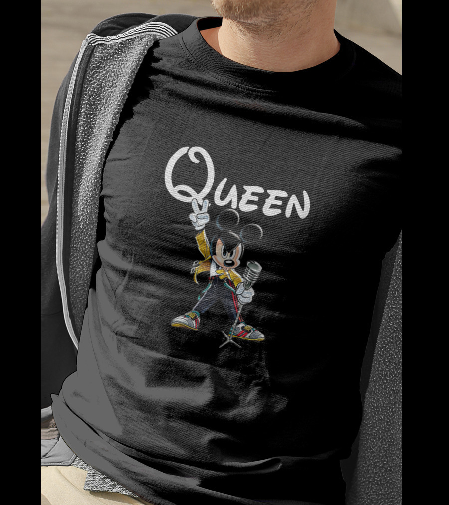 Queen Mickey Freddie Mercury Christmas T-Shirt