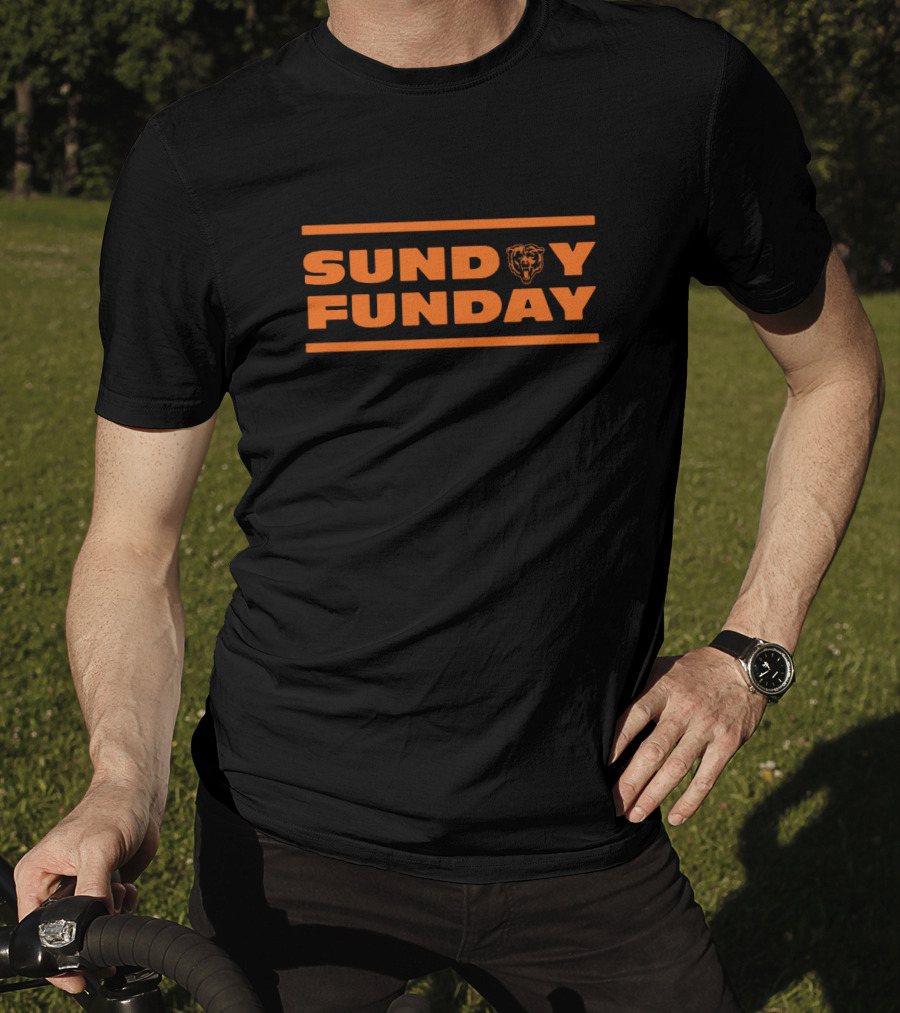 Sunday Funday Chicago Bears Bear T-Shirt