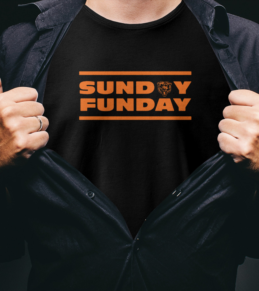 Sunday Funday Chicago Bears Bear T-Shirt