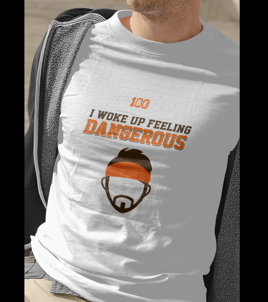 1BE I Woke Up Feeling Dangerous Headband T-Shirt
