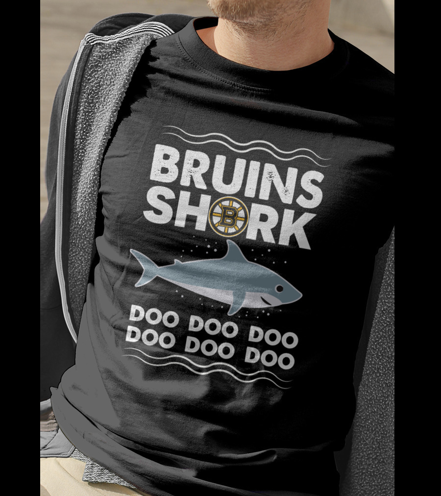Bruins Shark Doo Doo Boston Bruins T-Shirt
