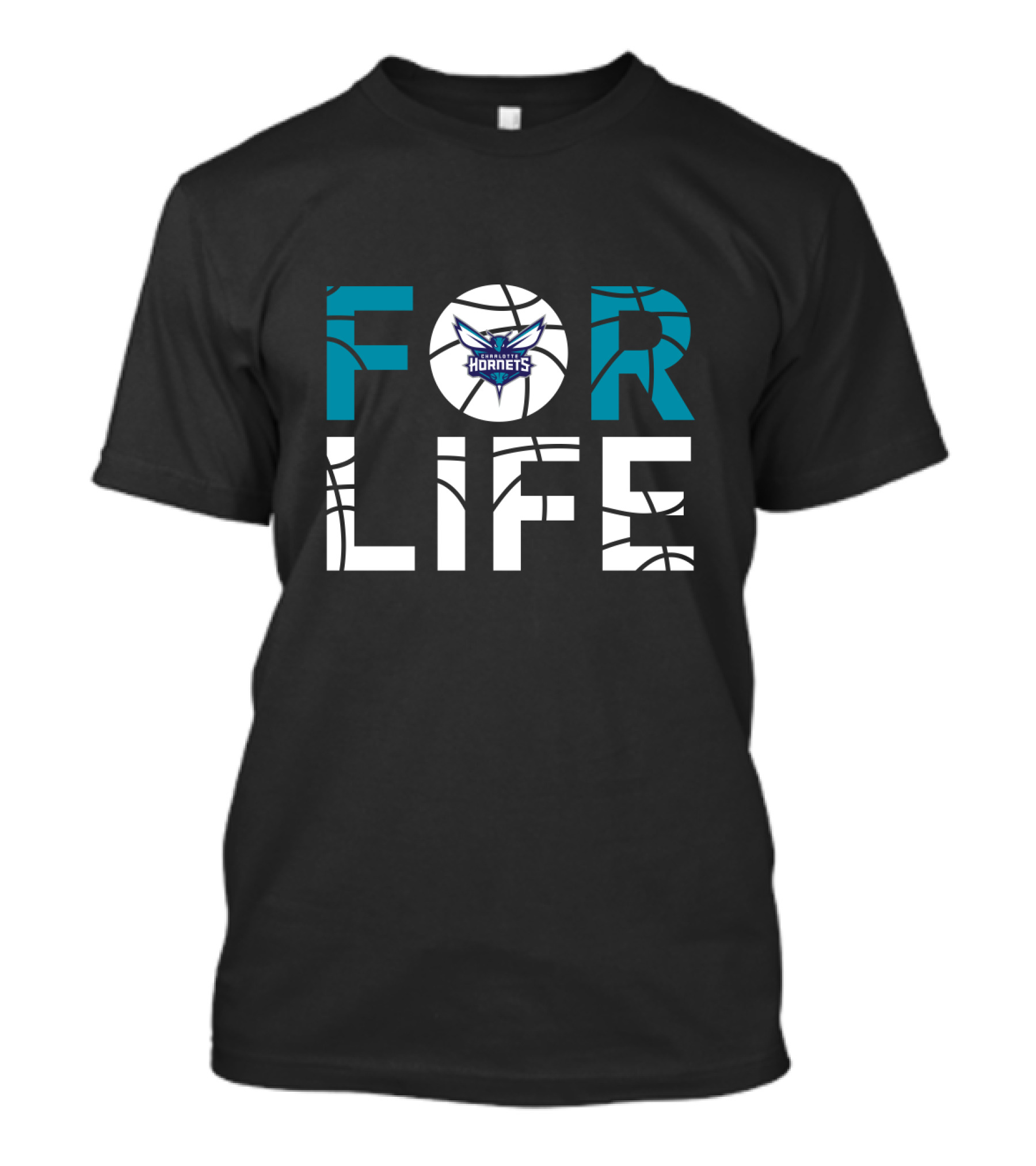 Charlotte Hornets Nba Basketball For Life Fan Loyalty T-Shirt