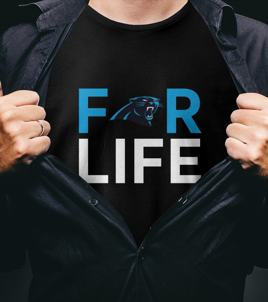 For Life Carolina Panthers Fan Loyalty T-Shirt