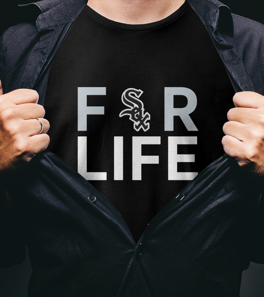 Chicago White Sox Fans Loyalty For Life Emblem T-Shirt