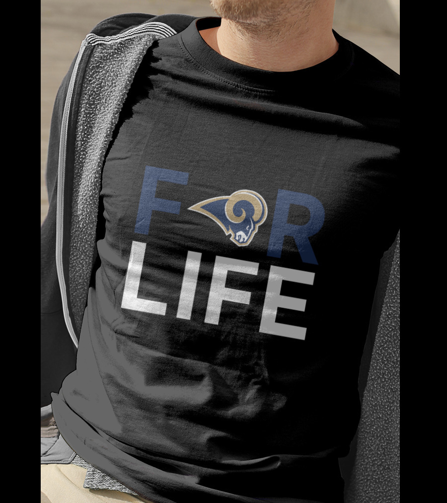 Los Angeles Rams For Life Fans Loyalty T-Shirt