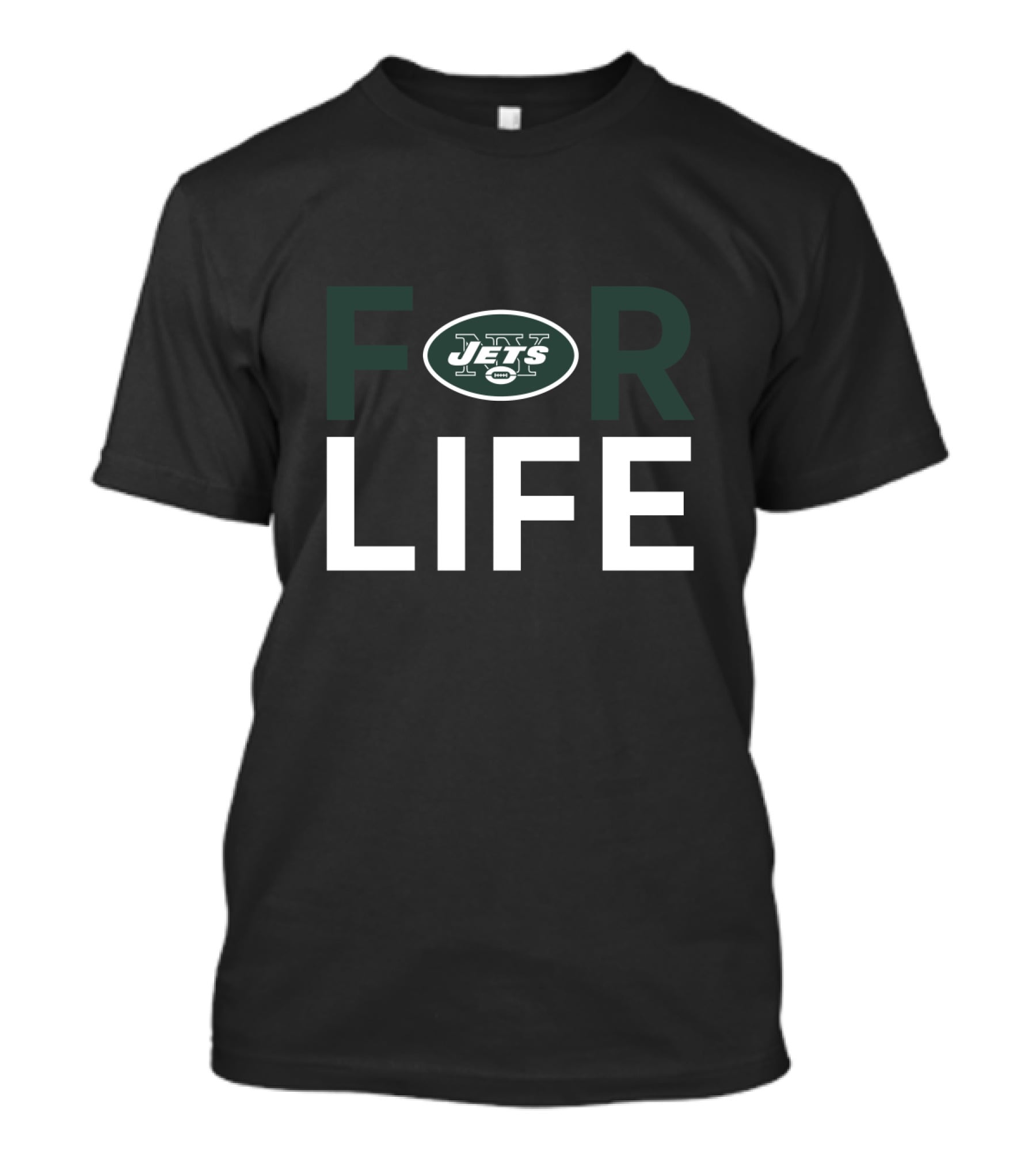 New York Jets For Life Fan Allegiance T-Shirt