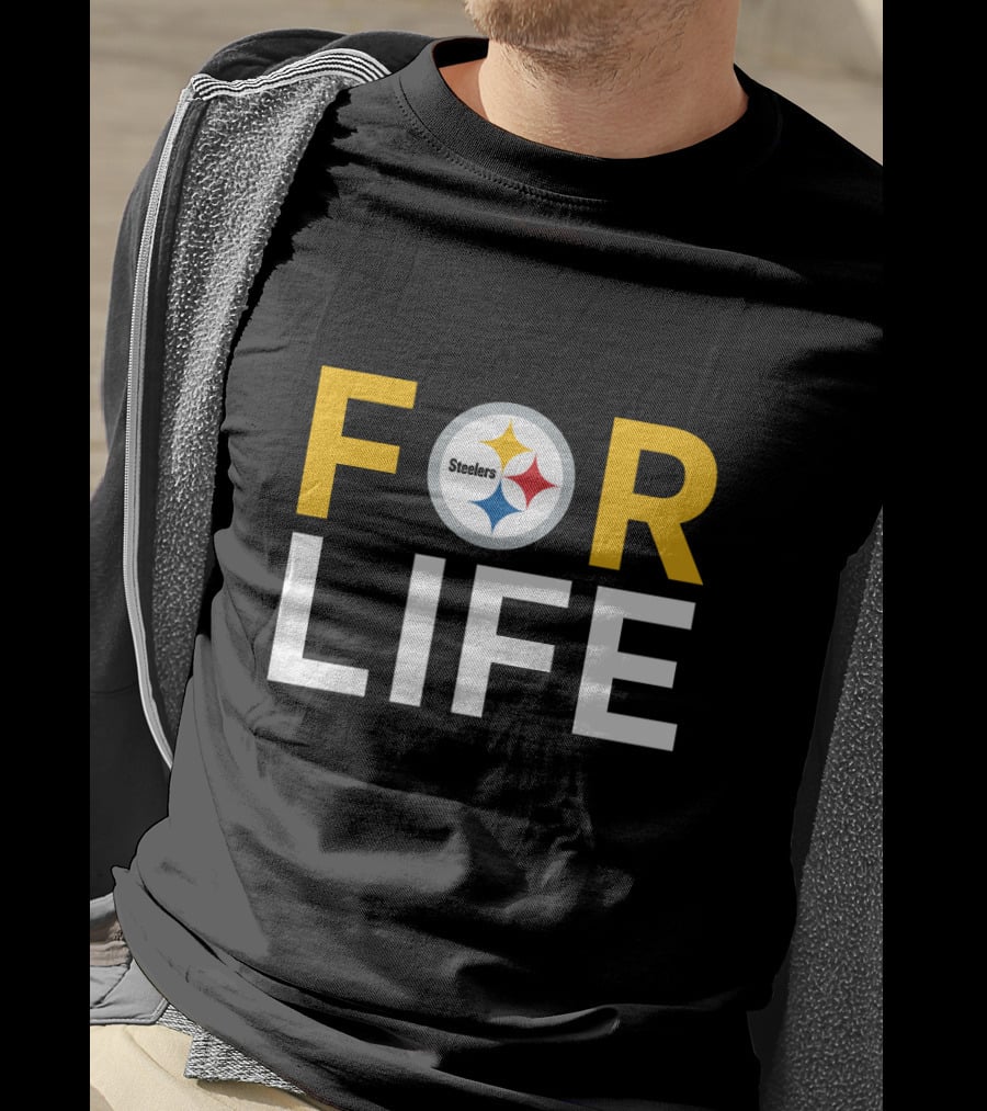 For Life Steelers Fans Pittsburgh Essence T-Shirt