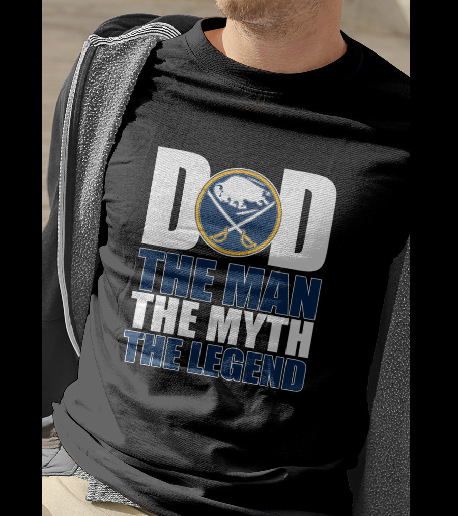 Buffalo Sabres Dad The Man The Myth The Legend T-Shirt