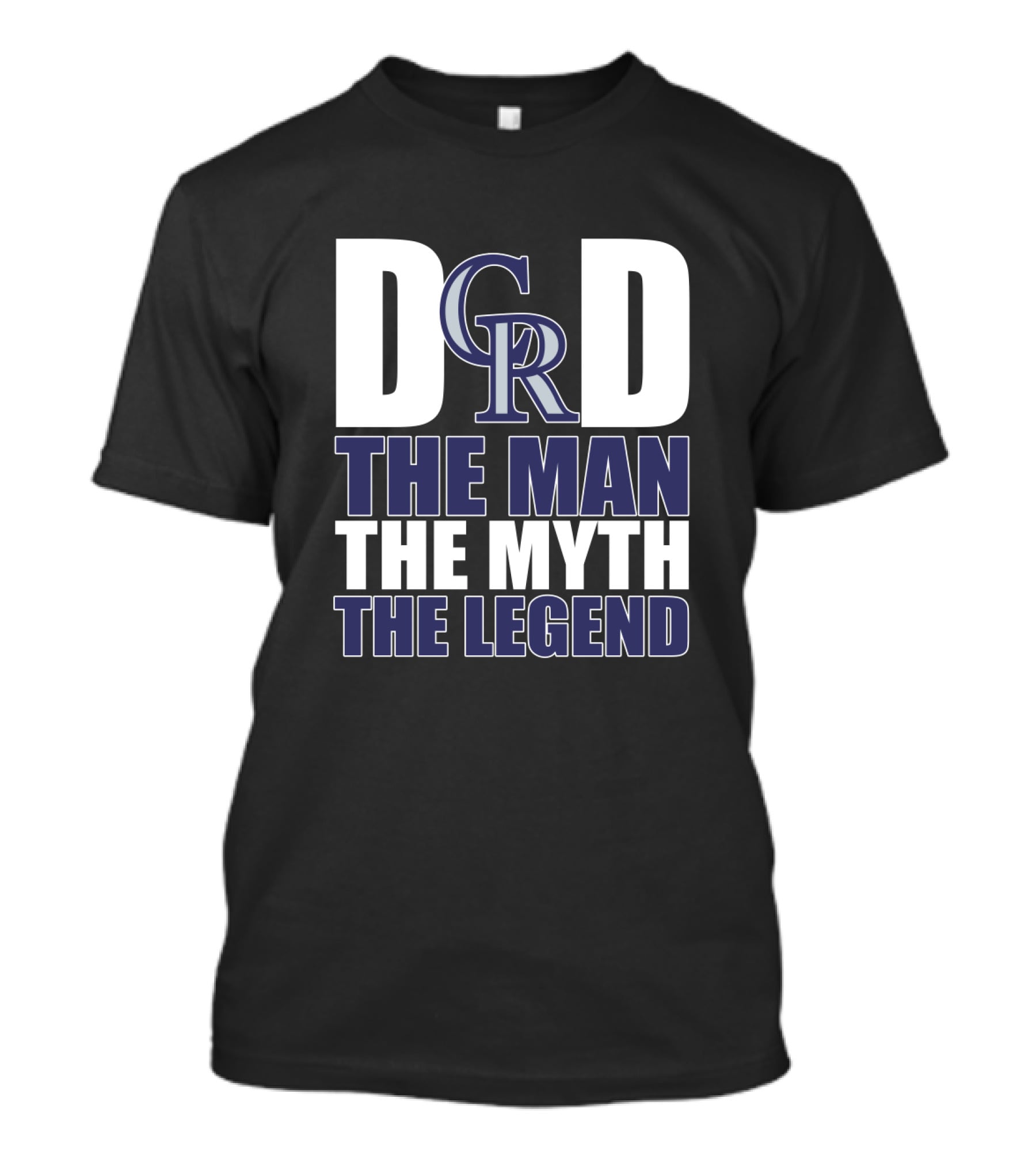 Colorado Rockies Dad The Man The Myth The Legend T-Shirt