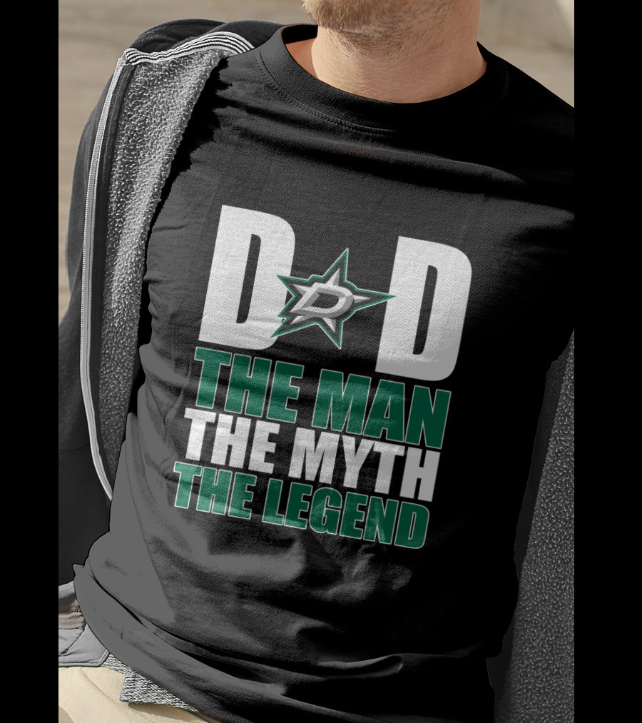 Dallas Stars Dad The Man The Myth The Legend T-Shirt