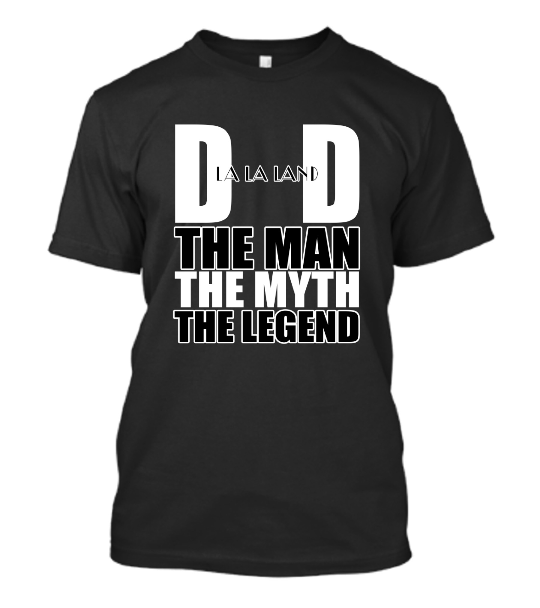 La Clippers Dad The Man The Myth The Legend La La Land Father's Day T-Shirt