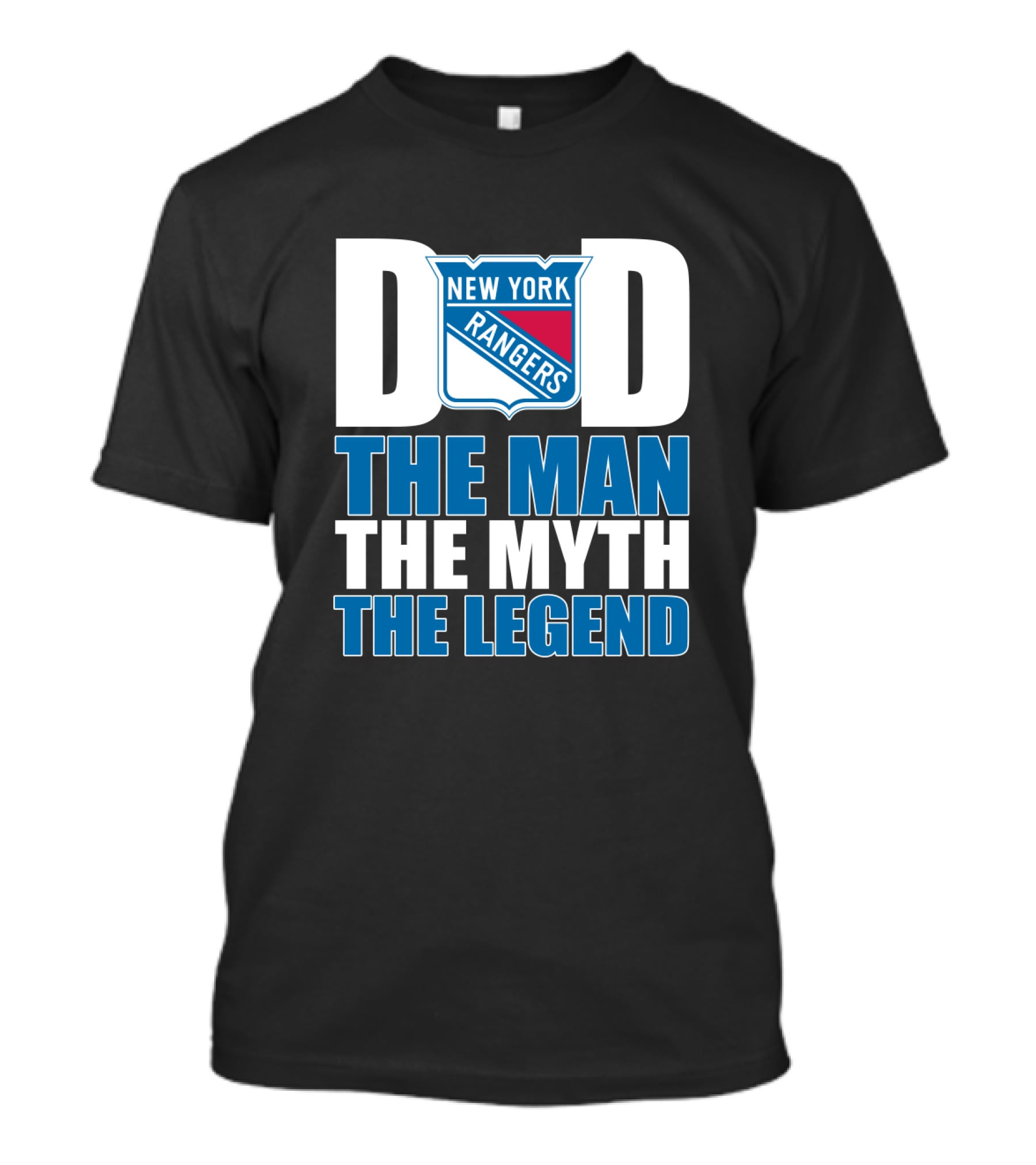 New York Rangers Dad The Man The Myth The Legend T-Shirt
