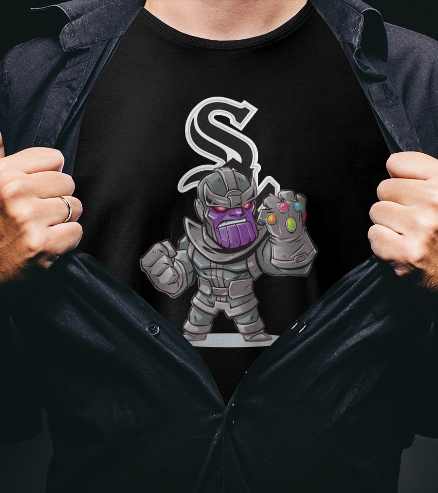 Chicago White Sox Infinity Gauntlet Thanos Mashup T-Shirt