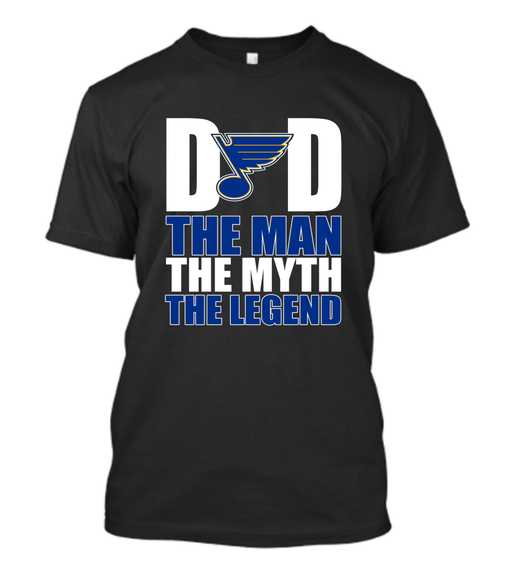Dad St. Louis Blues The Man The Myth The Legend T-Shirt