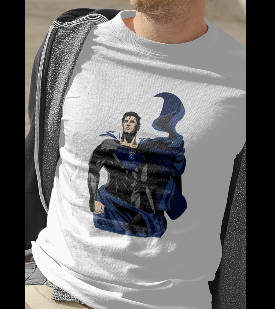 Kansas City Royals Superman Mashup T-Shirt
