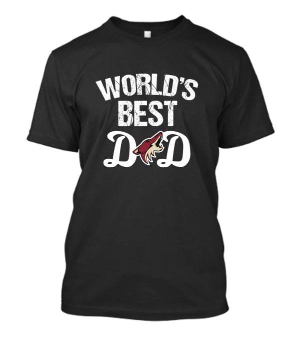 World's Best Coyotes Dad T-Shirt