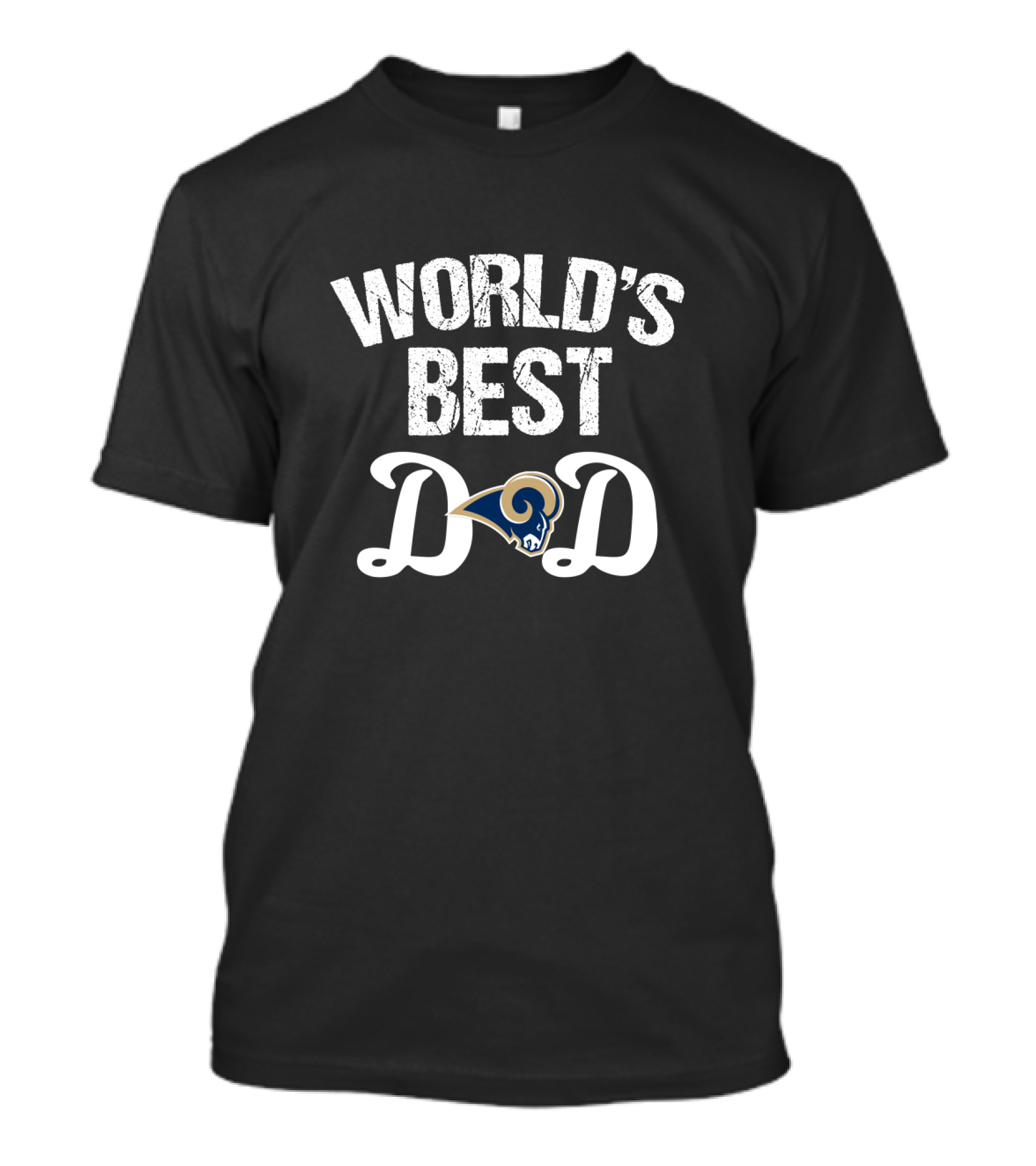 World's Best Rams Dad T-Shirt