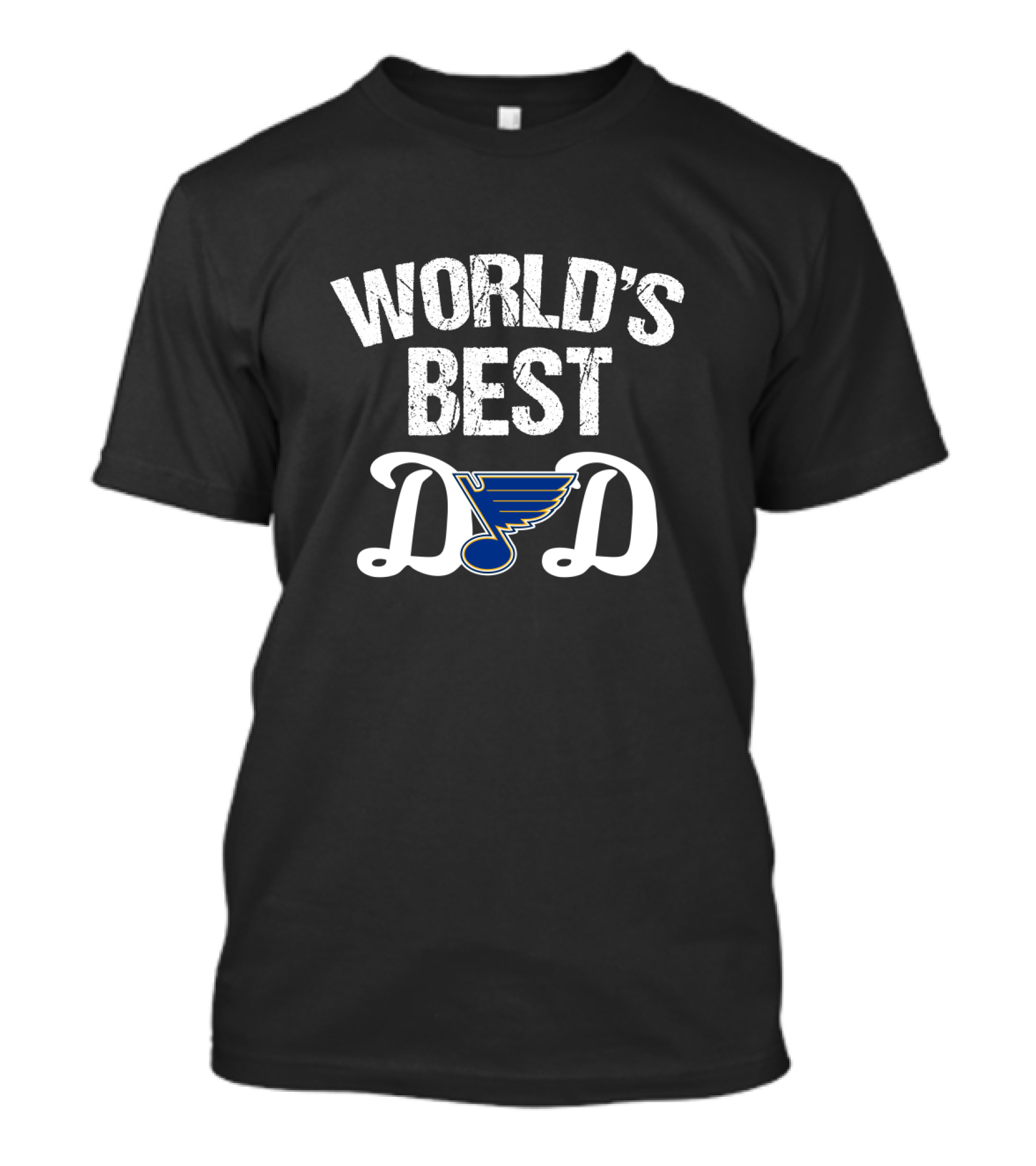 World's Best Dad St. Louis Blues T-Shirt