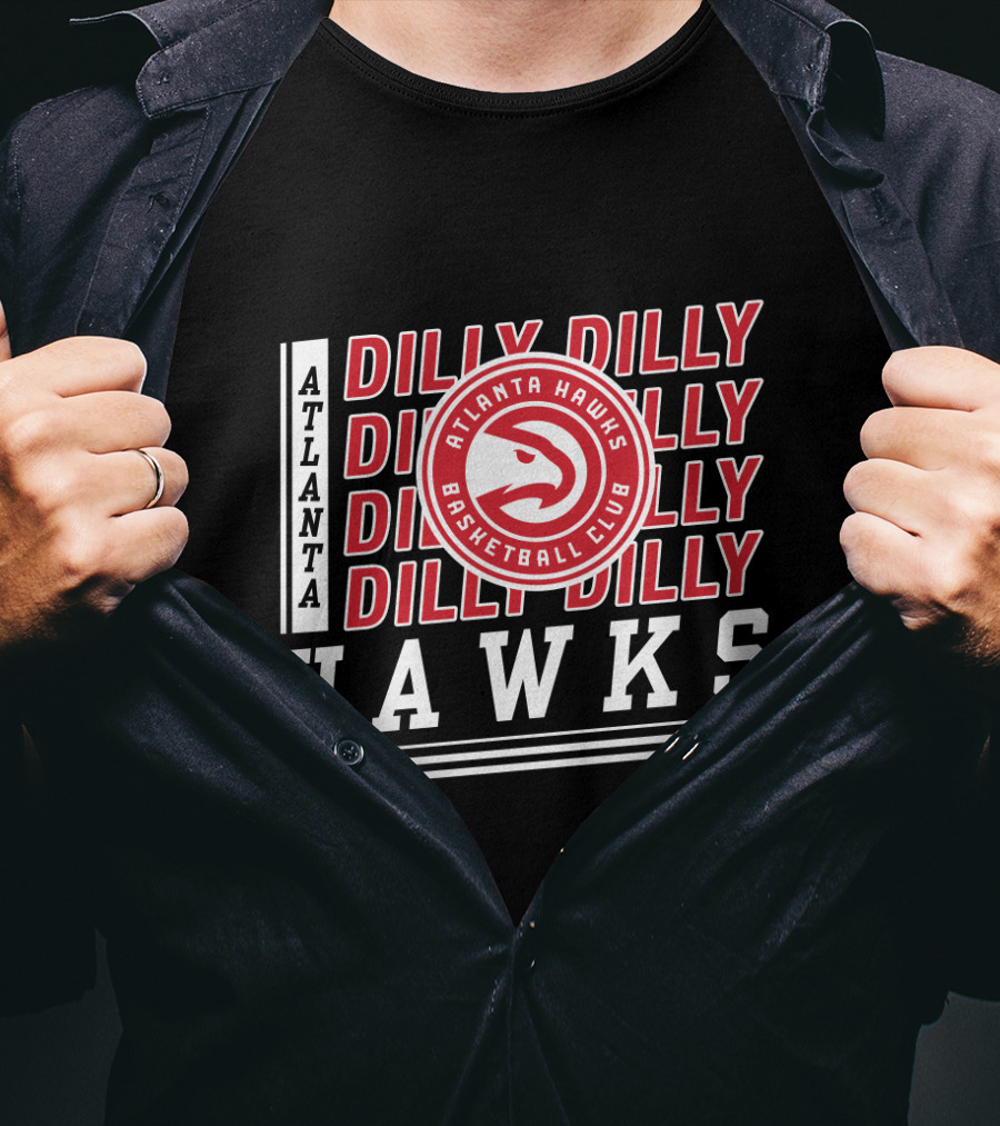 Atlanta Hawks Basketball Club Dilly Dilly Hawks T-Shirt