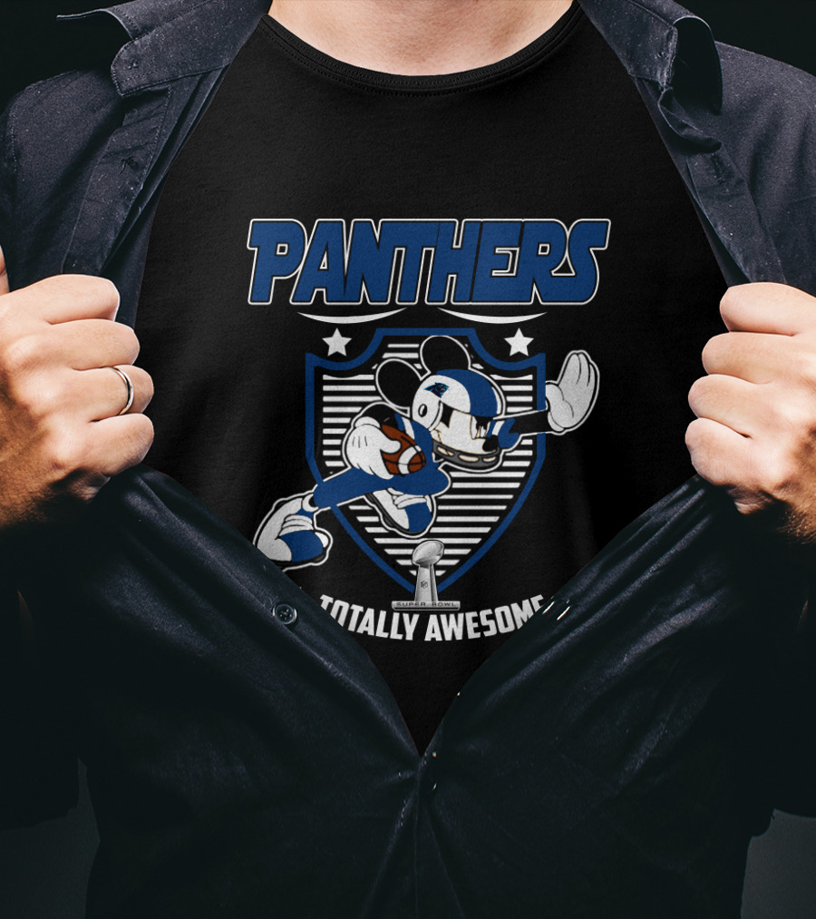 Panthers Totally Awesome Mickey Fans T-Shirt