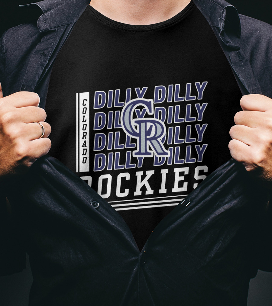 Colorado Rockies Dilly Dilly CR T-Shirt