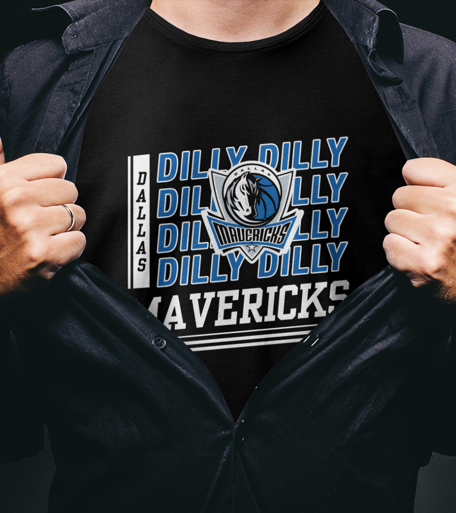 Dallas Mavericks Dilly Dilly Bud Light Mavericks Basketball Fan Gear T-Shirt