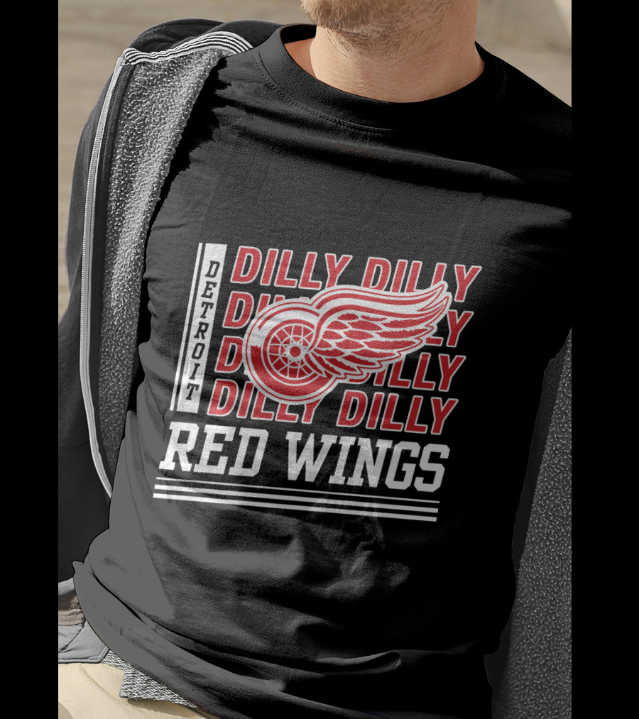 Detroit Red Wings Dilly Dilly Red Wings T-Shirt