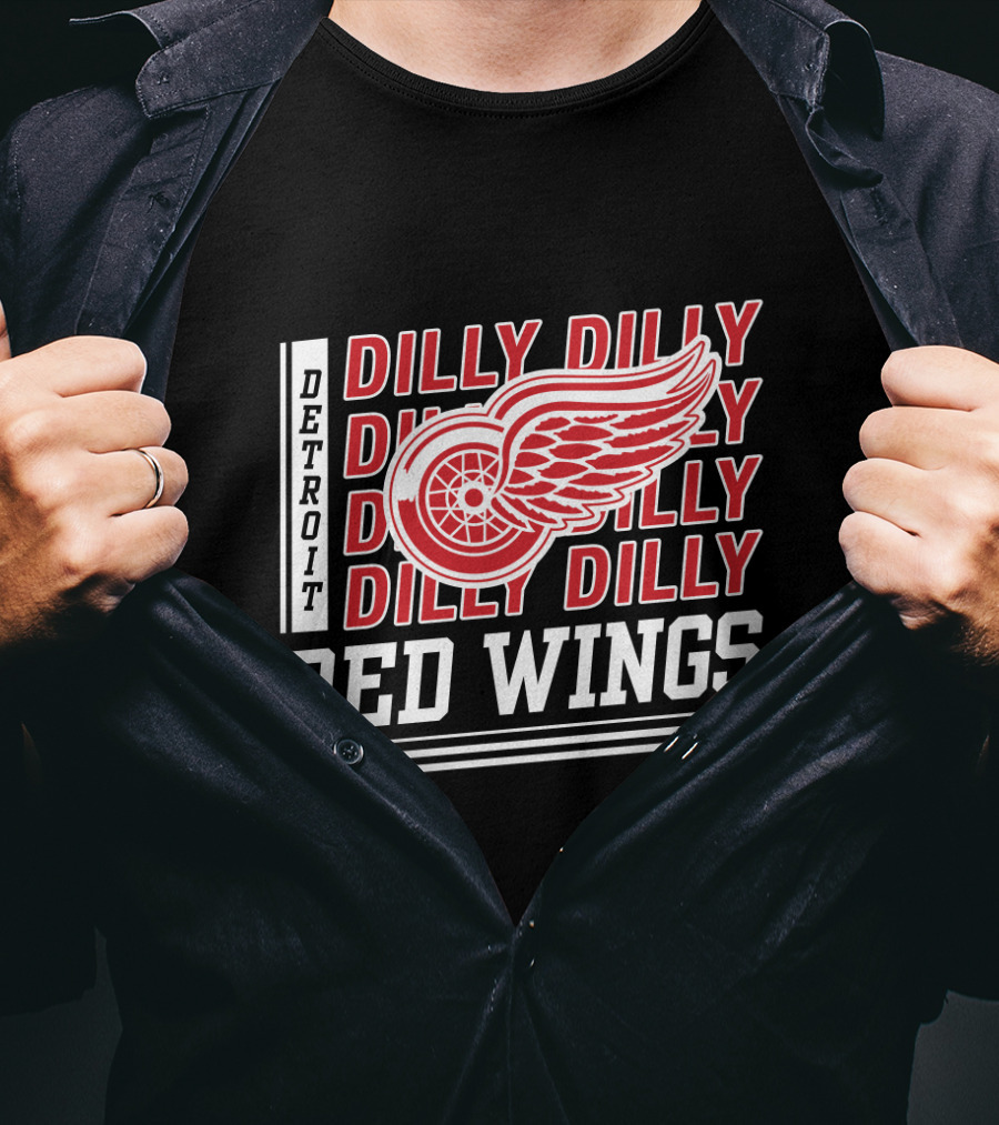 Detroit Red Wings Dilly Dilly Red Wings T-Shirt