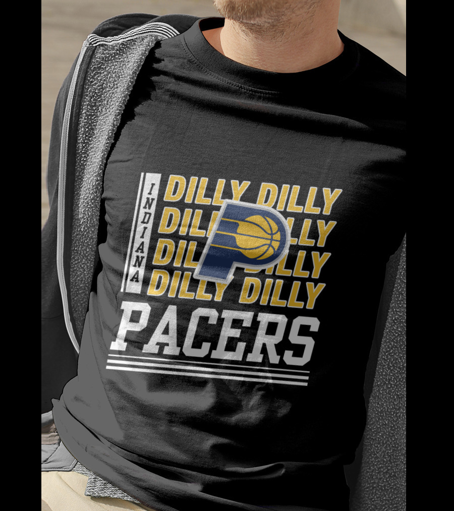 Indiana Pacers Dilly Dilly Basketball Fan Slogan T-Shirt