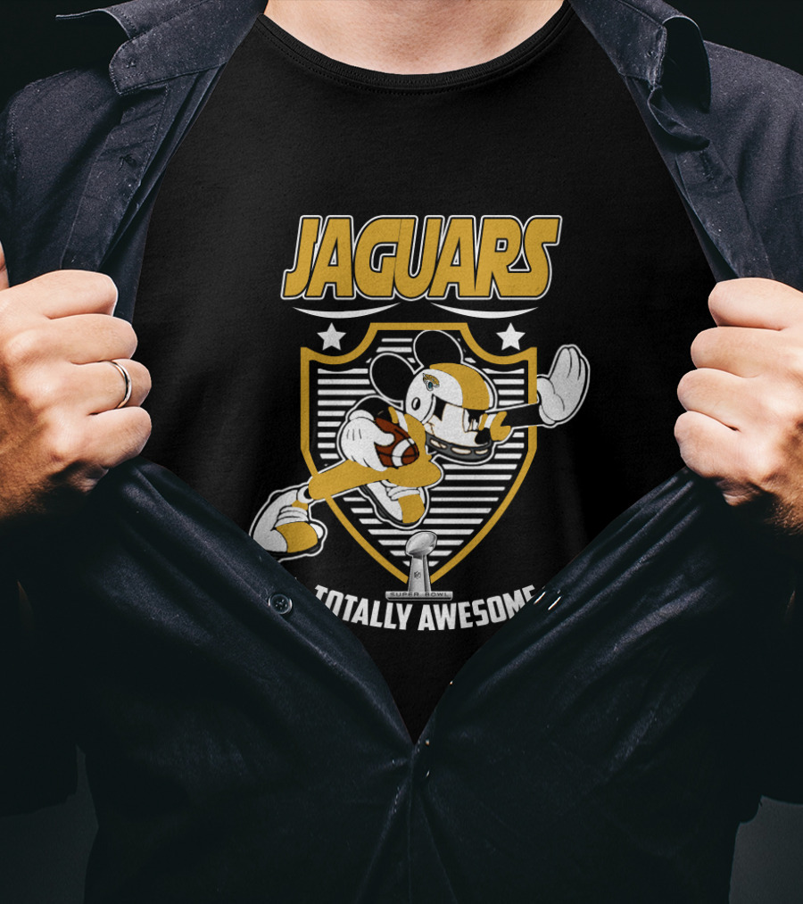 Jaguars Mickey Totally Awesome T-Shirt