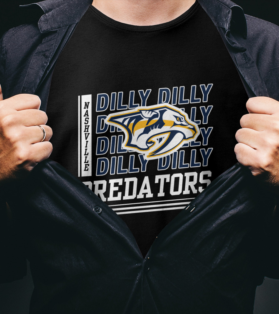 Nashville Predators Dilly Dilly Hockey Team T-Shirt